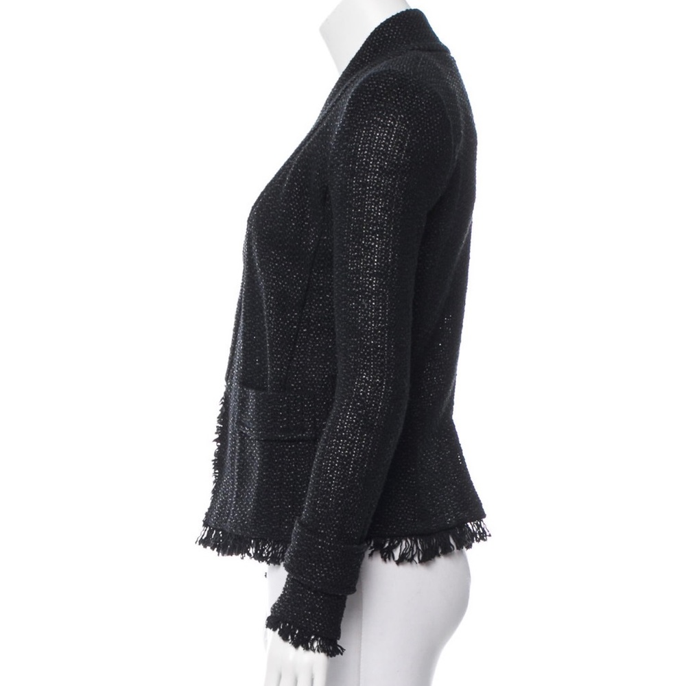 Isabel Marant - Fringe Trimmed Open Front Jacket … - image 3